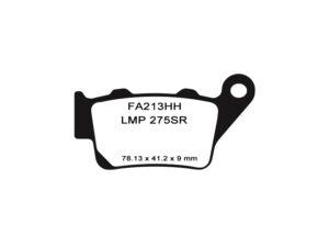 Bromsbelägg AP LMP275 SR; Aprilia, Ducati