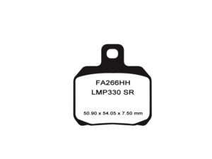 Bromsbelägg AP LMP330 SR; Aprilia, Cagiva, Ducati, Moto Guzzi, MV Augusta
