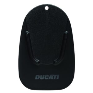 Platta till sidostöd (Svart) Ducati