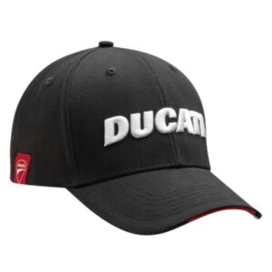 Keps Svart Ducati logo, Ducati