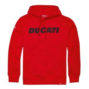 Hoodie Röd Ducatia (XLarge)